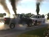 Truck Vs Truck Burnout Gets A Little Bit Smoky