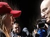 Trump Supporter Pepper Sprayed After An Interview