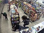 Two Guys Robbing A Store Interrupted By Guy Robbing The Store
