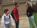 White Trash Mum Confronts Her Sons Tormenters
