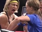 Woman Arm Wrestler Is Pumped For This Shit
