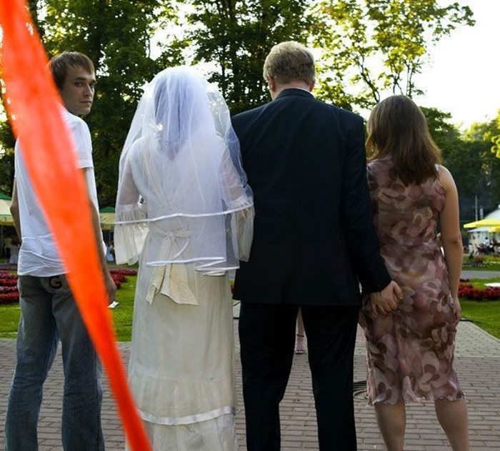 Секс невесты со свидетелями до свадьбы