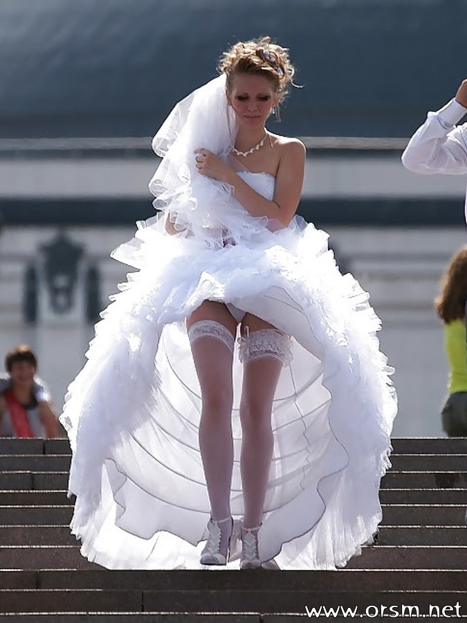 Bride Upskirts.