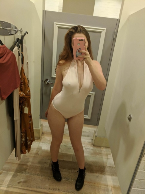 Changing Room Selfies 14