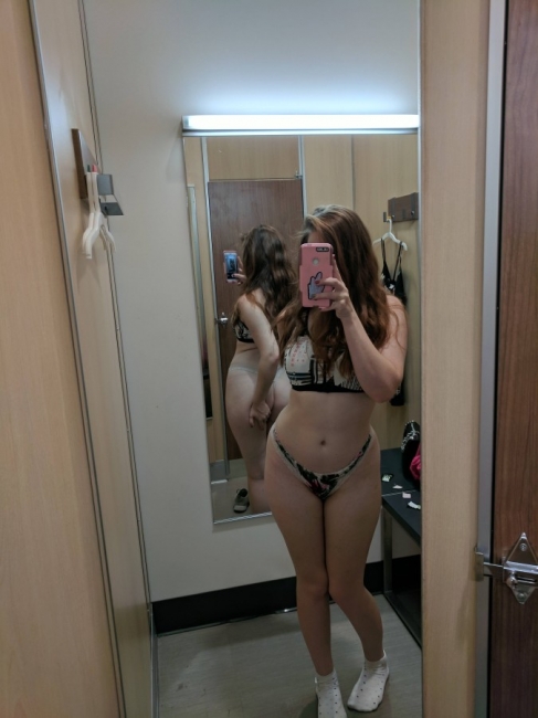 Changing Room Selfies 39