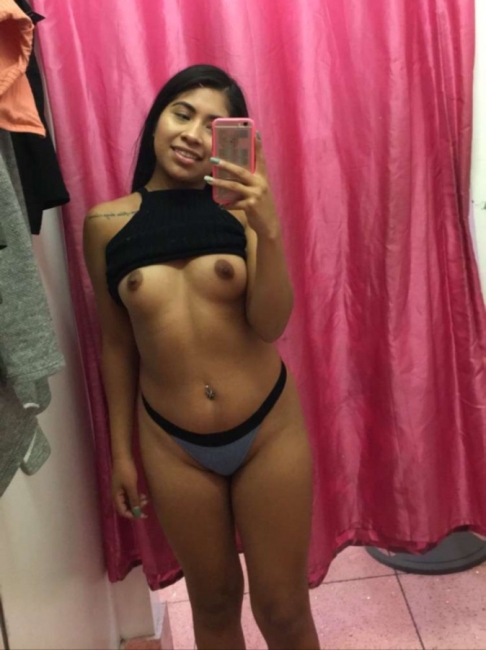 Changing Room Selfies 13