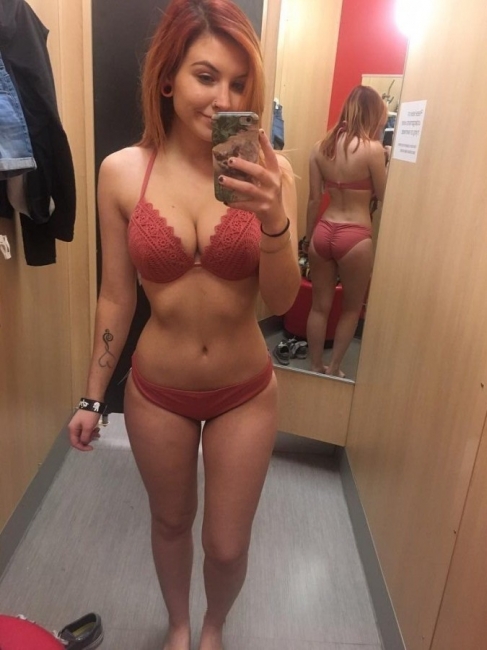 Changing Room Selfies 21