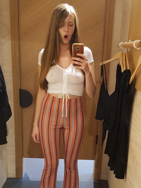 Changing Room Selfies 08