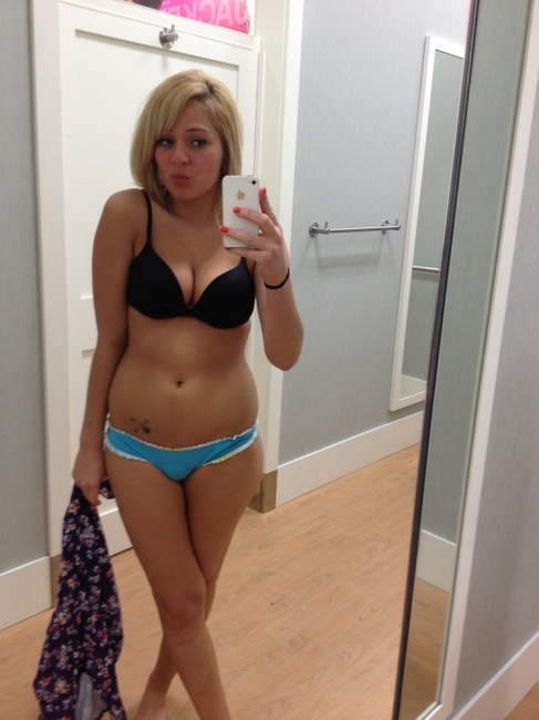 Changing Room Selfies 25