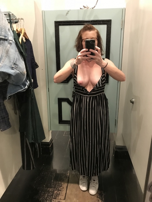 Changing Room Selfies 33