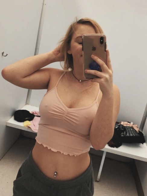 Changing Room Selfies 08