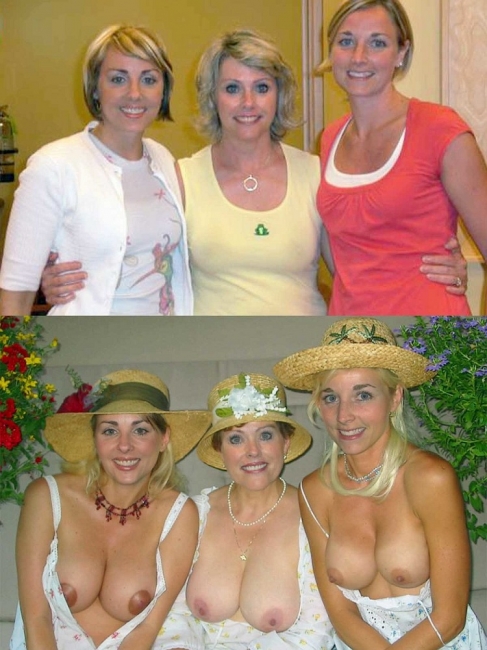 Wives Clothed And Unclothed