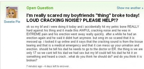 Funny Yahoo Answers 07