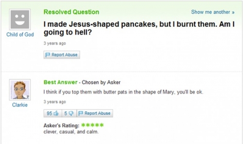 Funny Yahoo Answers 08