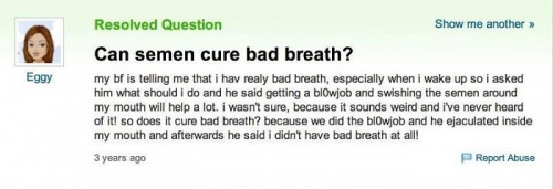 Funny Yahoo Answers 11