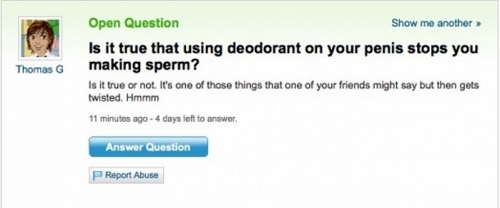 Funny Yahoo Answers 23