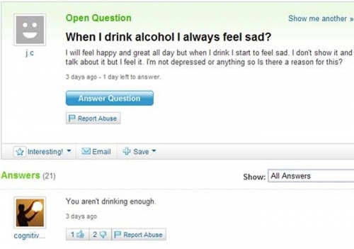 Funny Yahoo Answers 30