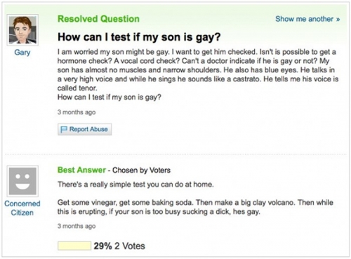 Funny Yahoo Answers 33