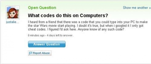 Funny Yahoo Answers 34