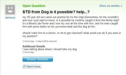 Funny Yahoo Answers 47