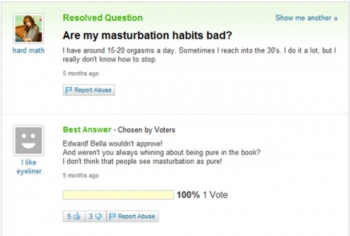 Funny Yahoo Answers 48