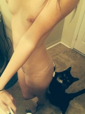 Girls And Cats 17