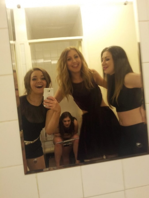 Girls Caught Sitting On The Loo 07