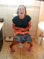 Girls Caught Sitting On The Loo 31