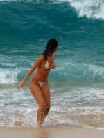 Girls Frolicking In The Surf 14