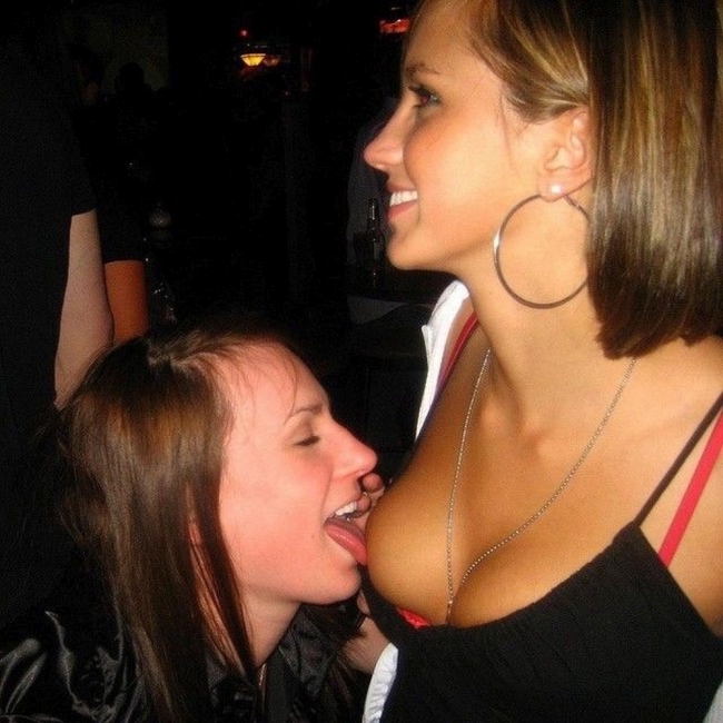 Girls Licking Girls Boobs 29
