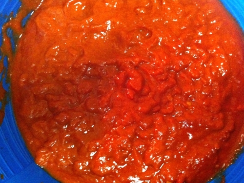 Making Chilli Sauce 11