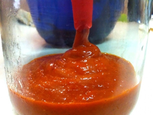 Making Chilli Sauce 12