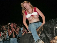 Mechanical Bull Flashing 06