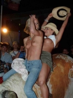 Mechanical Bull Flashing 11