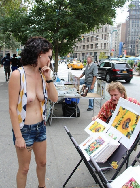 Nude In Public 21