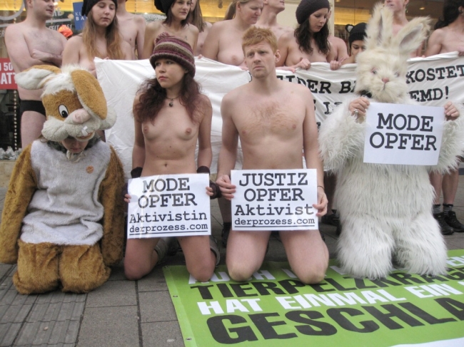 Nude Protesters 03
