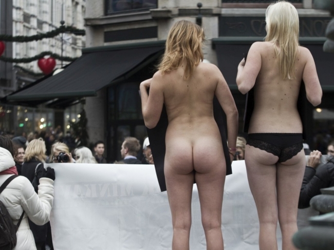 Nude Protesters 05