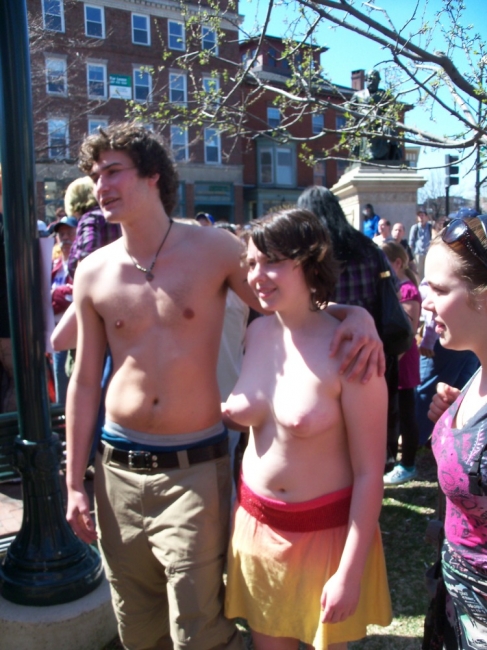 Nude Protesters 32