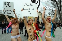 Nude Protesters 16