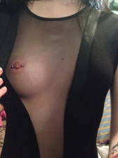 Pierced Nipples 01