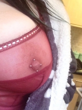Pierced Nipples 14
