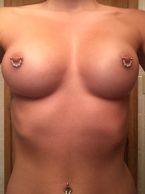 Pierced Nipples 12