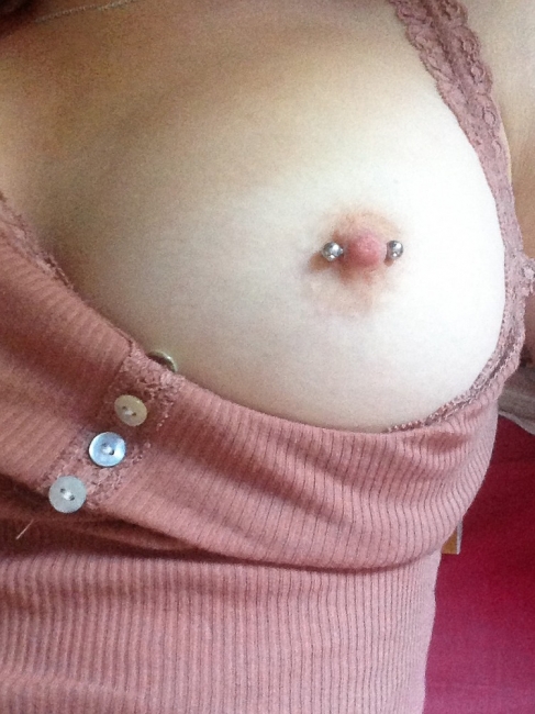 Pierced Nipples 23