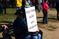 Protester Signs 30