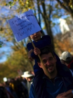 Protester Signs 32