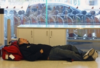 Sleeping In The Airport 01