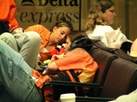Sleeping In The Airport 11