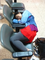 Sleeping In The Airport 13