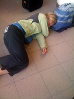 Sleeping In The Airport 16