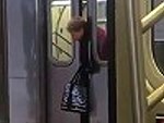 Absolutely No Idea How She Got Stuck In A Train